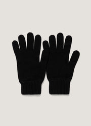 Cashmere Gloves in Black