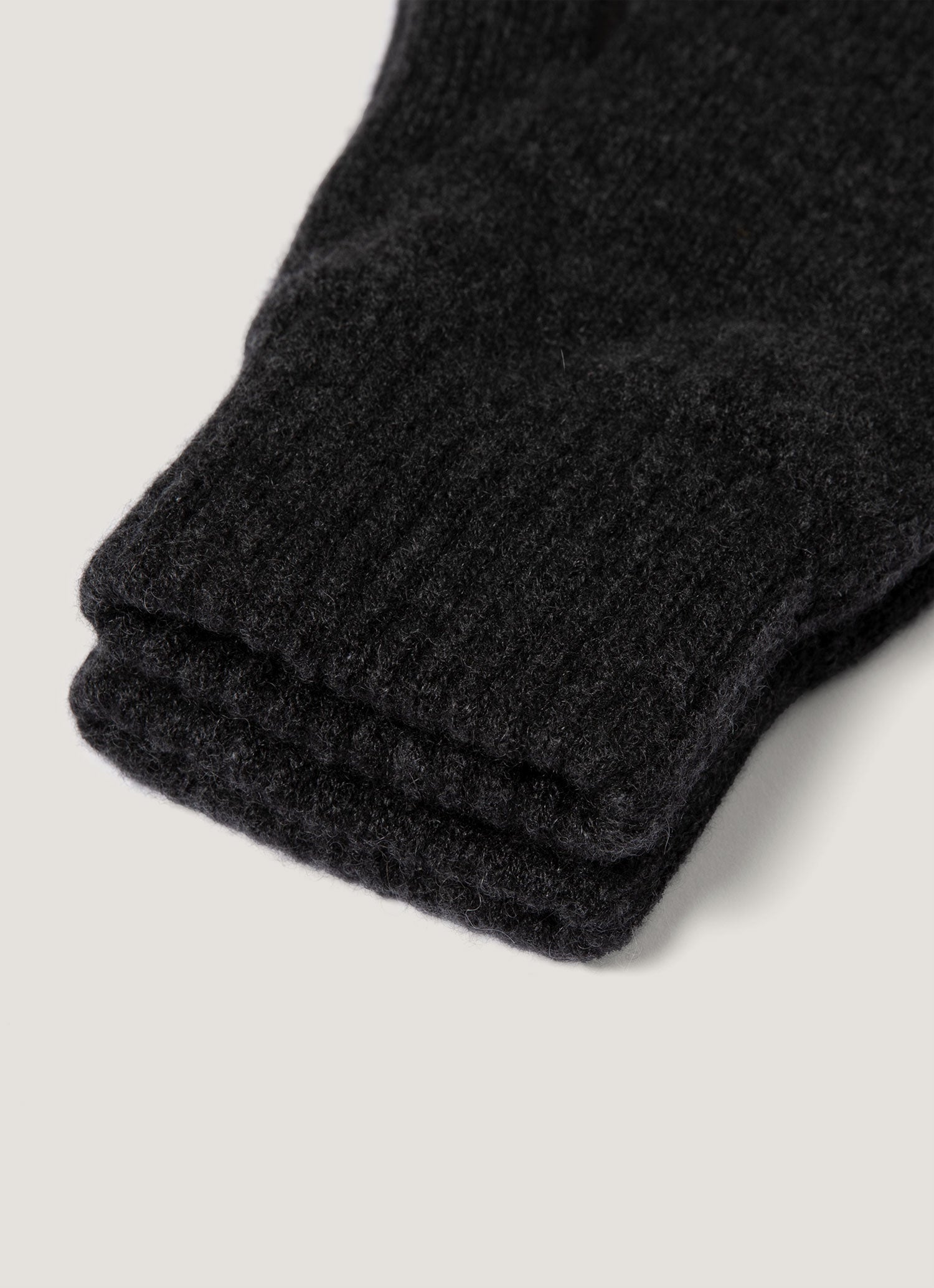 Cashmere Gloves in Charcoal Melange