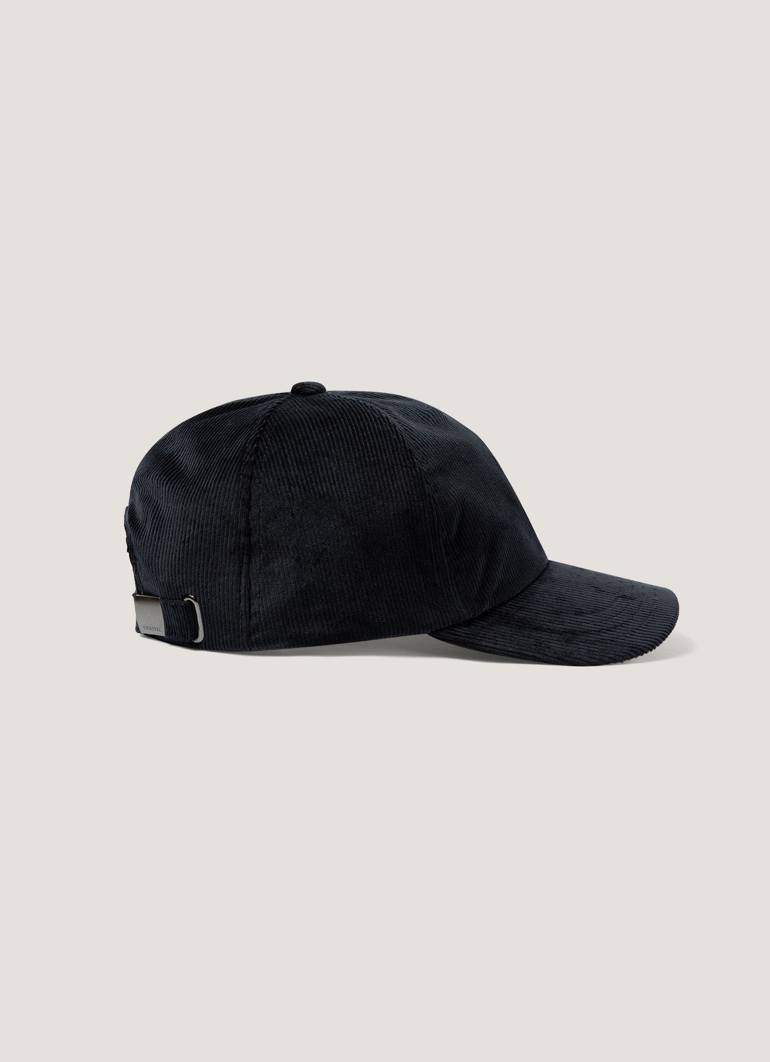 コーデュロイキャップ（Navy）| Sunspel