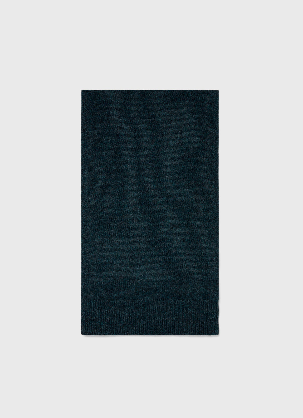 Scottish Lambswool Scarf in Peacock