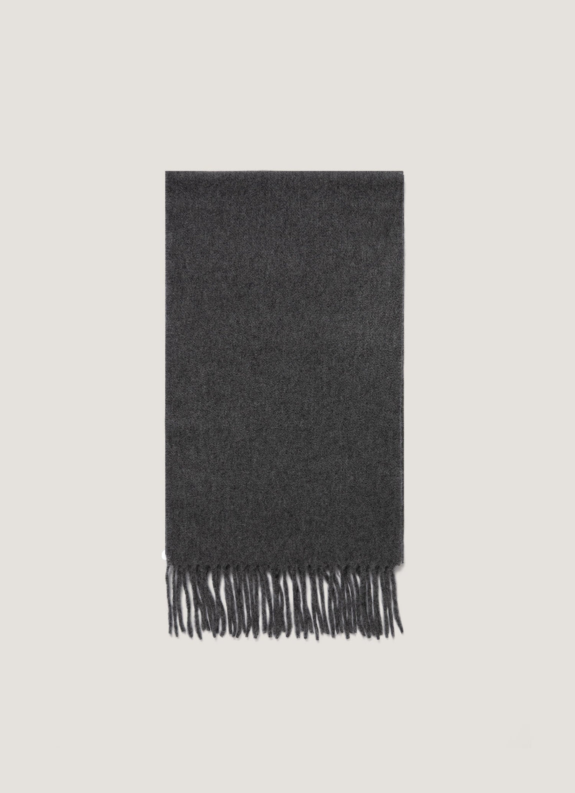 Cashmere Scarf in Charcoal Melange