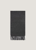 Cashmere Scarf in Charcoal Melange