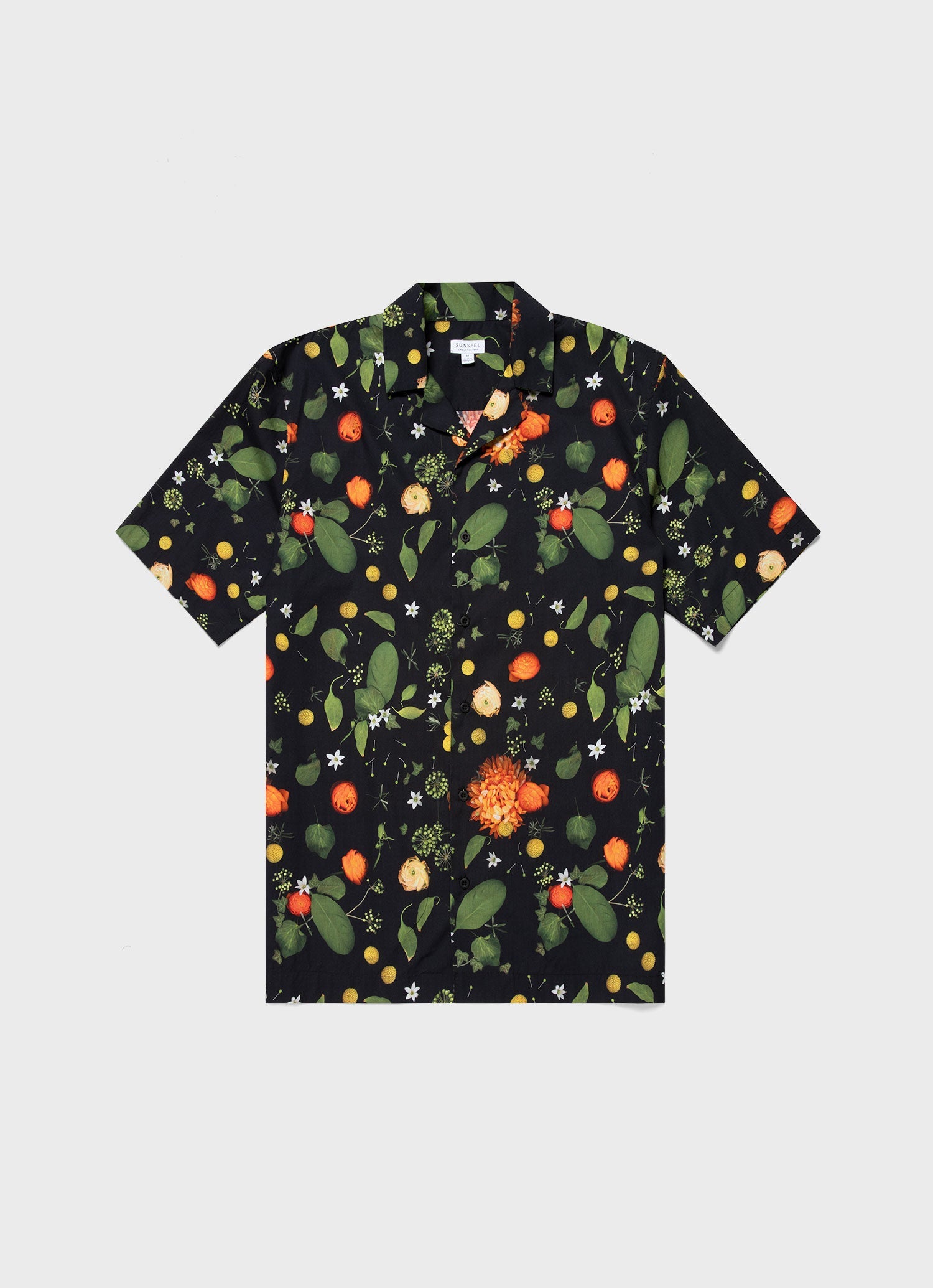 Men's Charlotte Gosch Camp Collar Shirt in Hedgerow