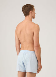Men's Classic Boxer Shorts in Plain Blue