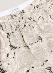 Men's Classic Boxer Shorts in Liberty Fabric in White English Bloom