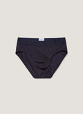 Men's Stretch Cotton Briefs in Navy