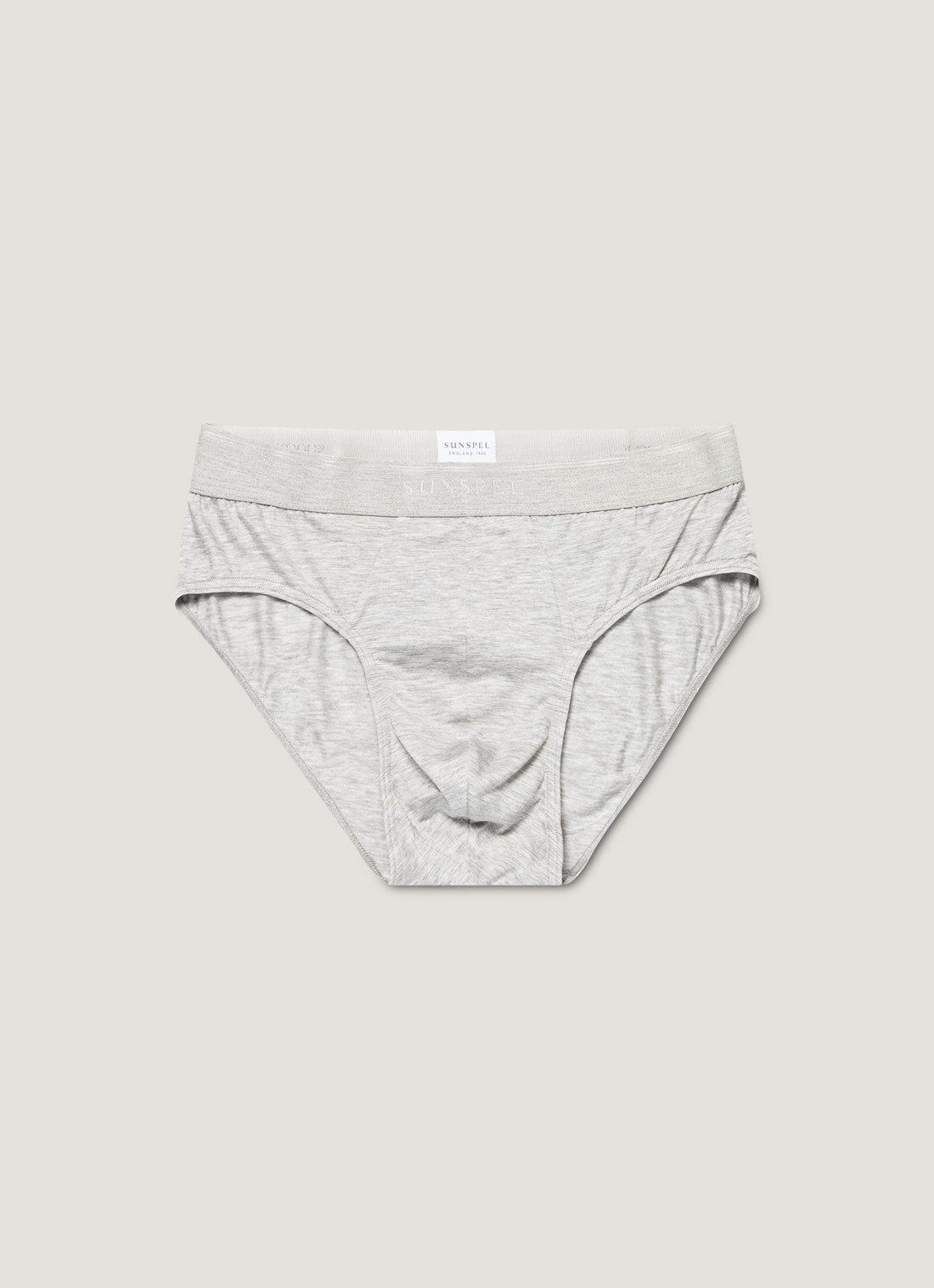 Men's Tencel™ Briefs in Grey Melange