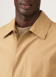 Men's Ventile Mac in Dark Beige
