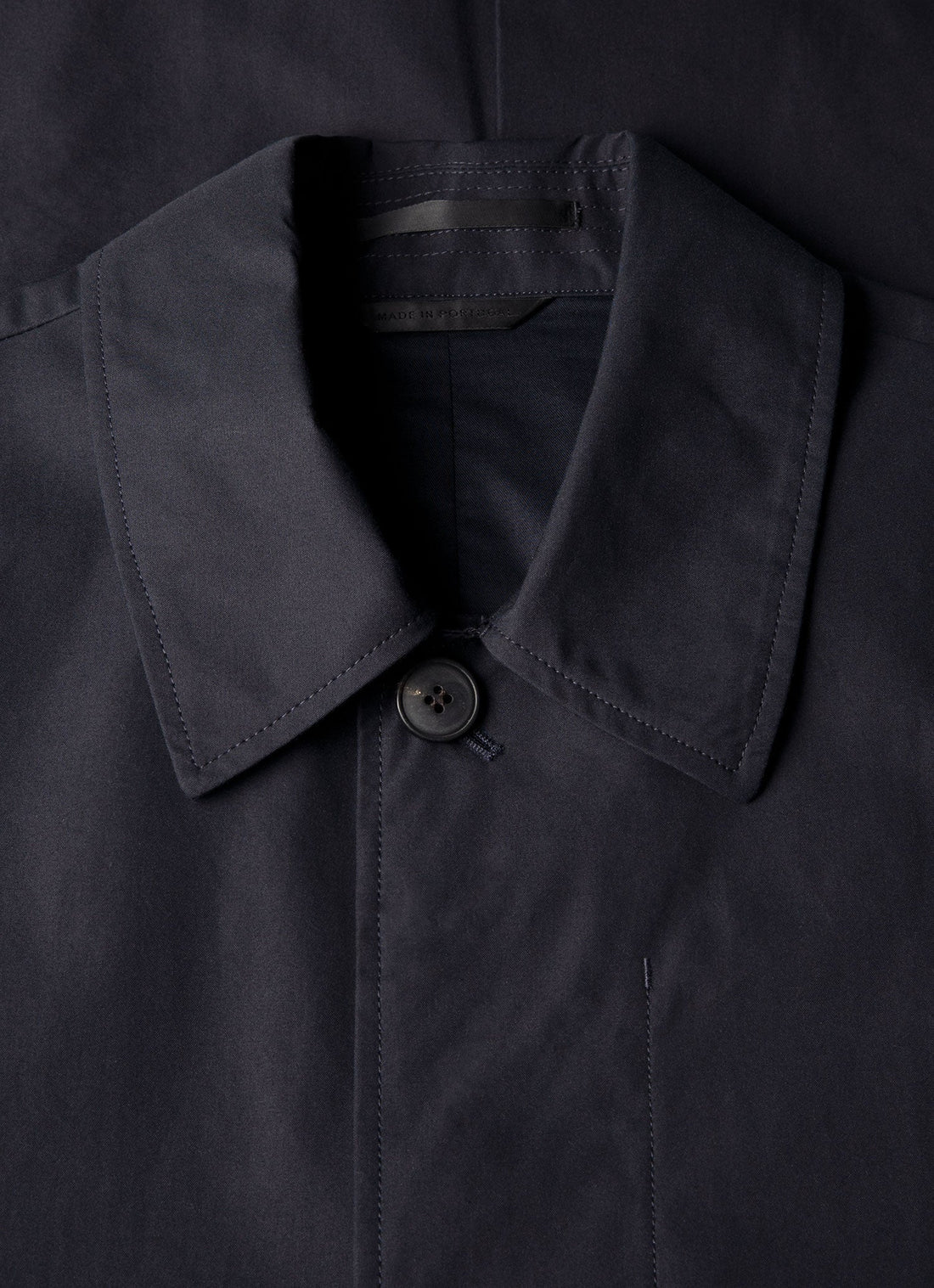 Men's Ventile Mac in Dark Navy