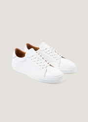 Men's Tennis Shoe in White