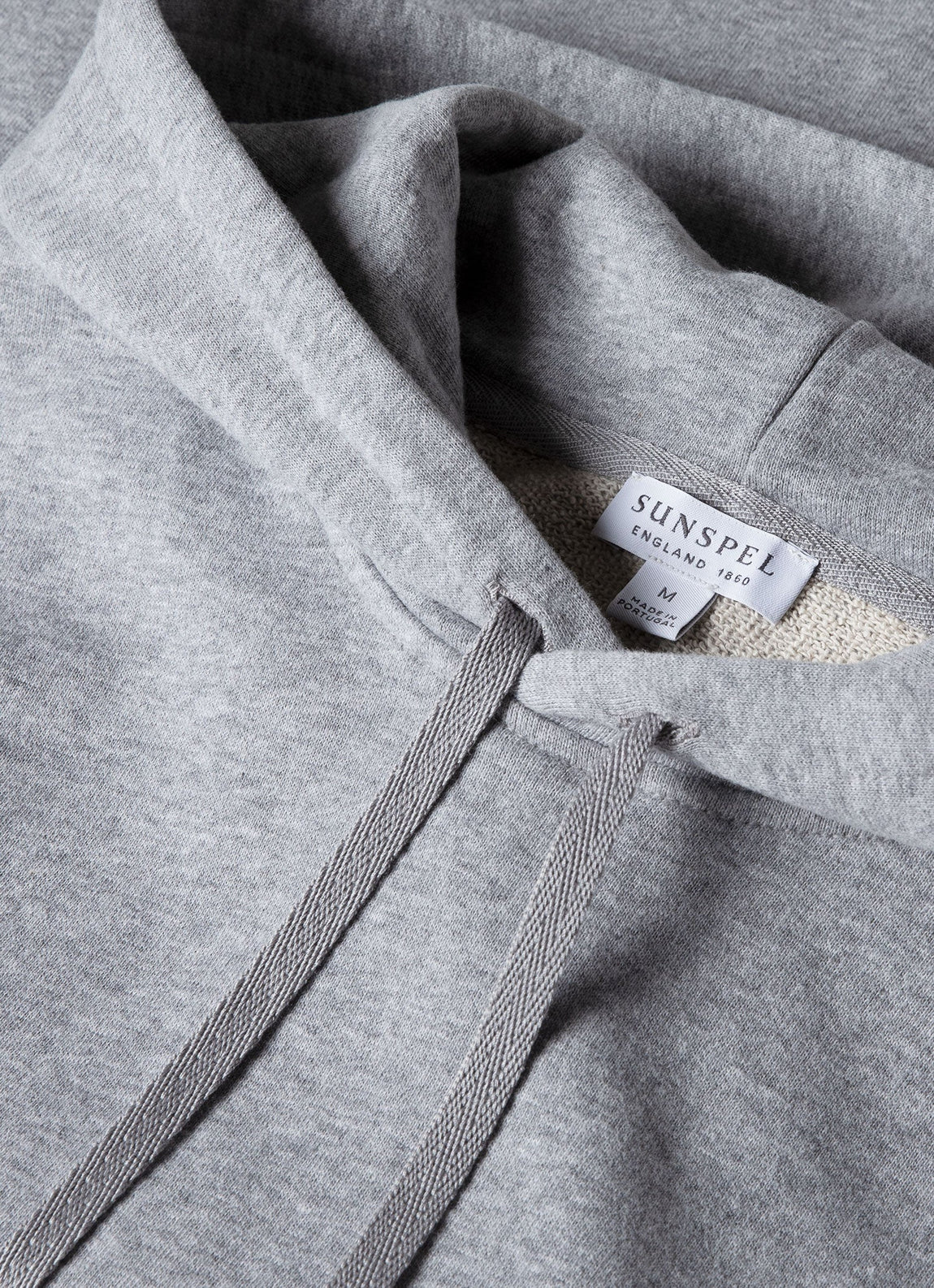 Men's Loopback Hoody in Grey Melange