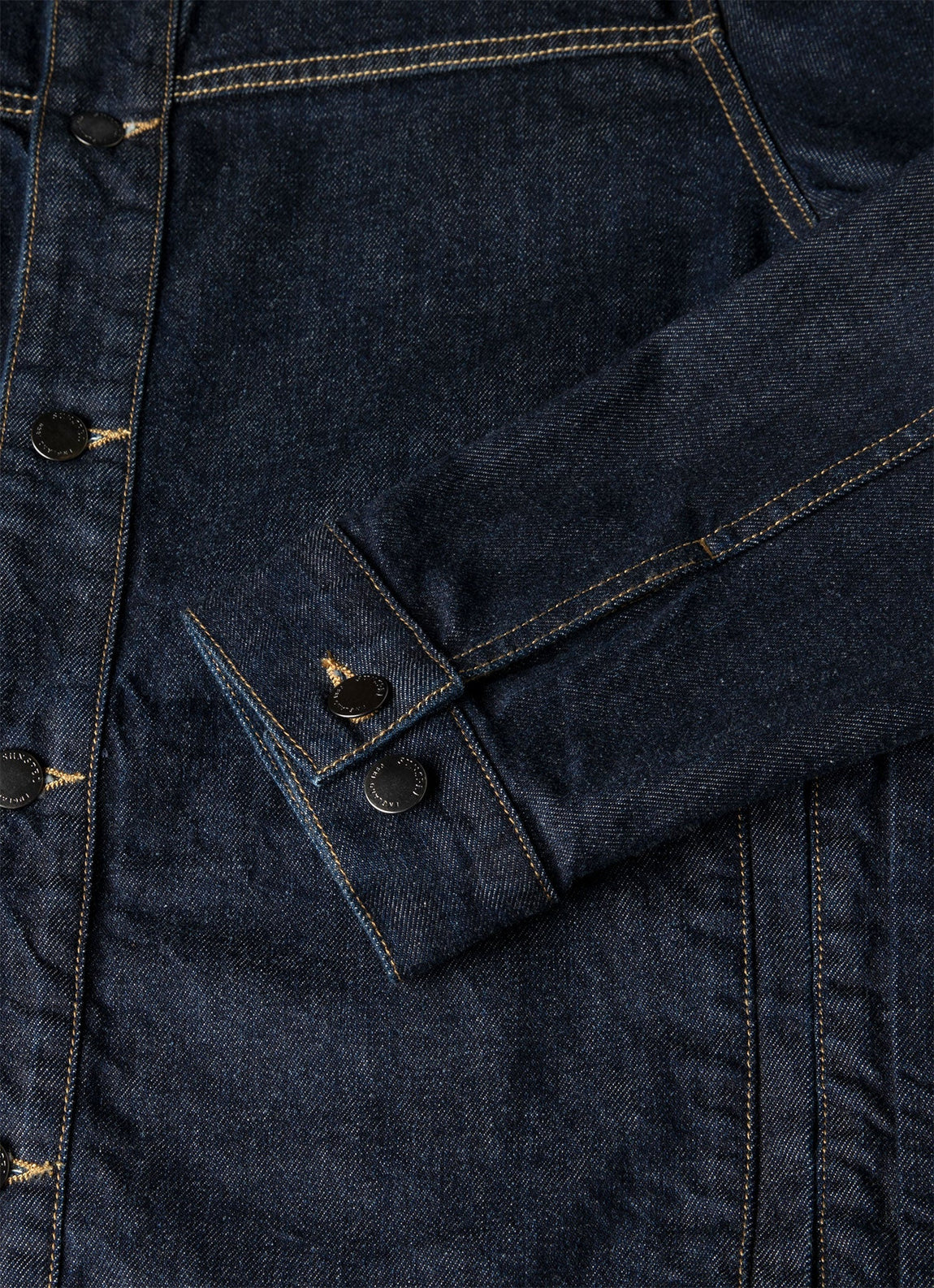 Men's 13oz Japanese Denim Jacket in Rinse Wash Denim