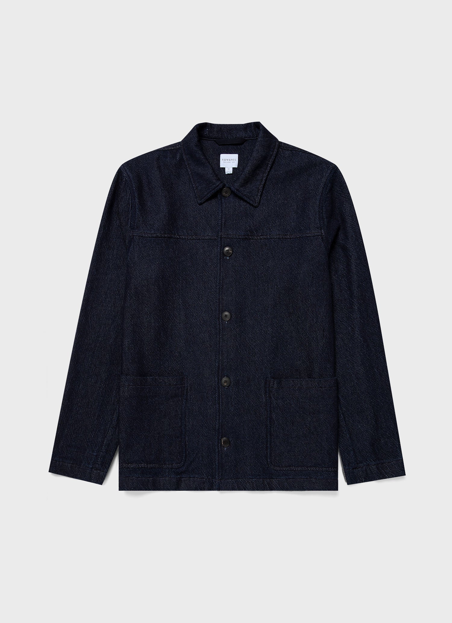 デニム チョア ジャケット（Selvedge Denim）| Sunspel