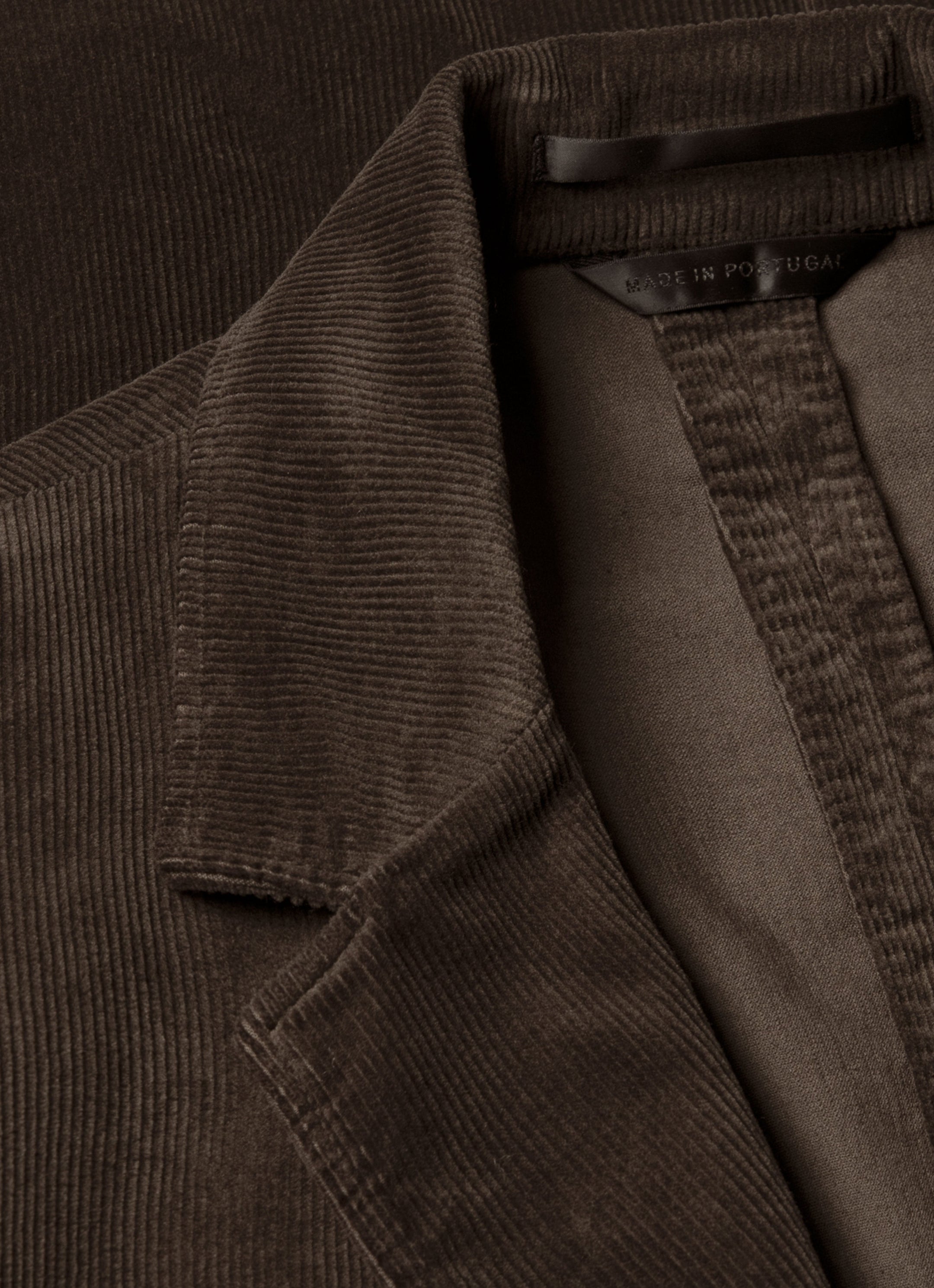 Men's Corduroy Blazer in Coffee