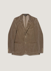 Men's Corduroy Blazer in Bark