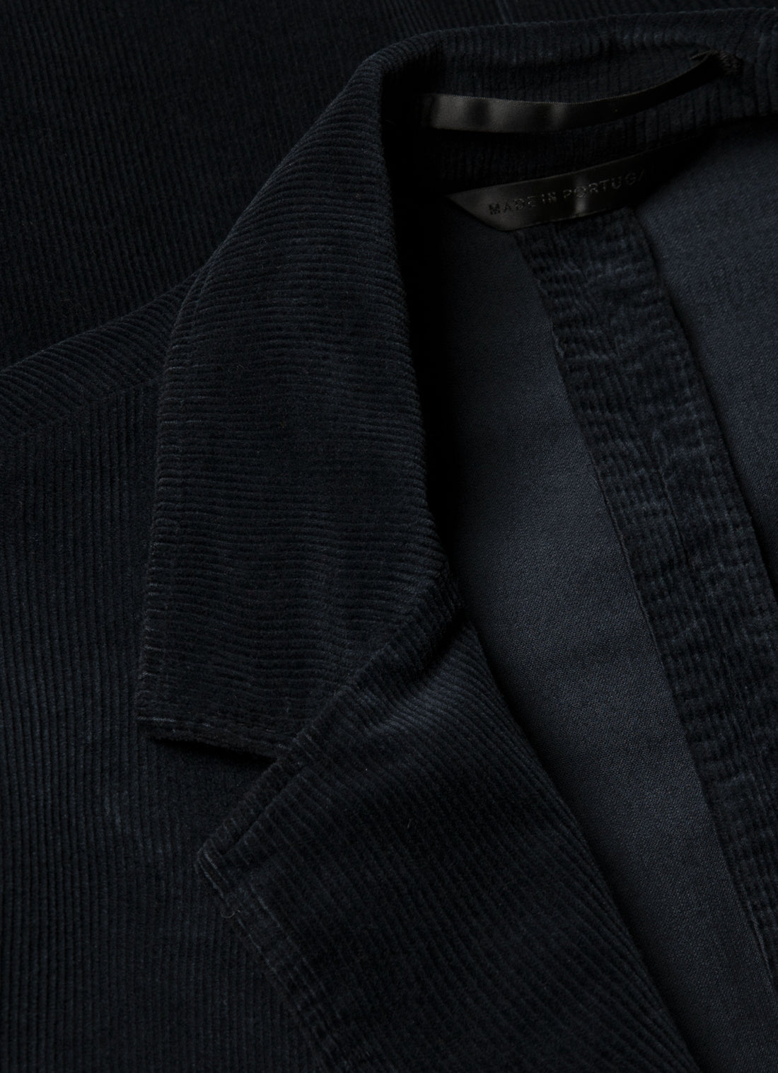 Men's Corduroy Two-Piece Suit in Navy