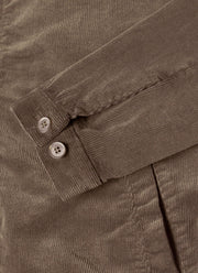 Men's Corduroy Harrington Jacket in Bark