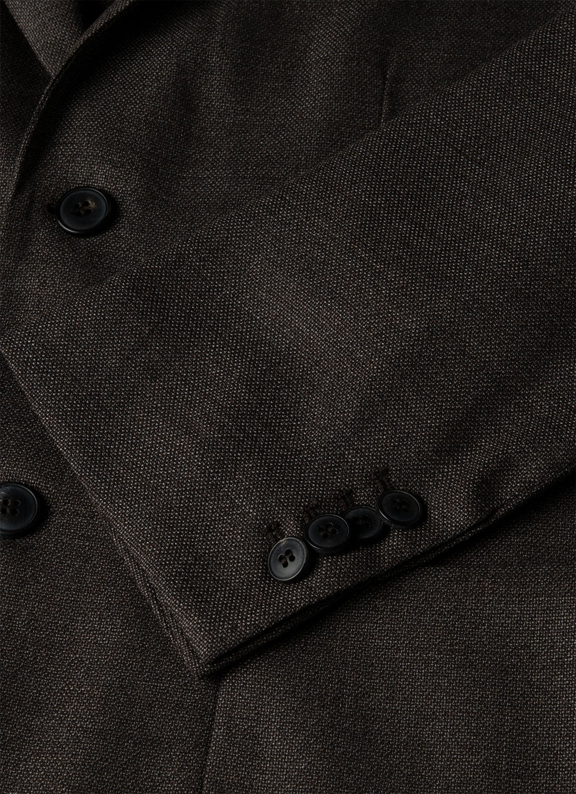 Men's Lightweight Travel Wool Blazer in Light Coffee Melange