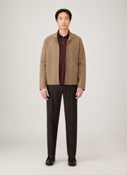 Men's Double Faced Jacket in Mink