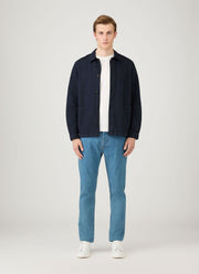 Men's Regular Fit Jeans in Mid Wash Denim