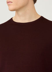Men's Extra-Fine Merino Crew Neck in Bakelite