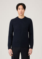 Men's Roxburgh Cashmere Jumper in Navy