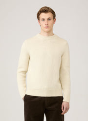 Men's Fisherman Jumper in Ecru