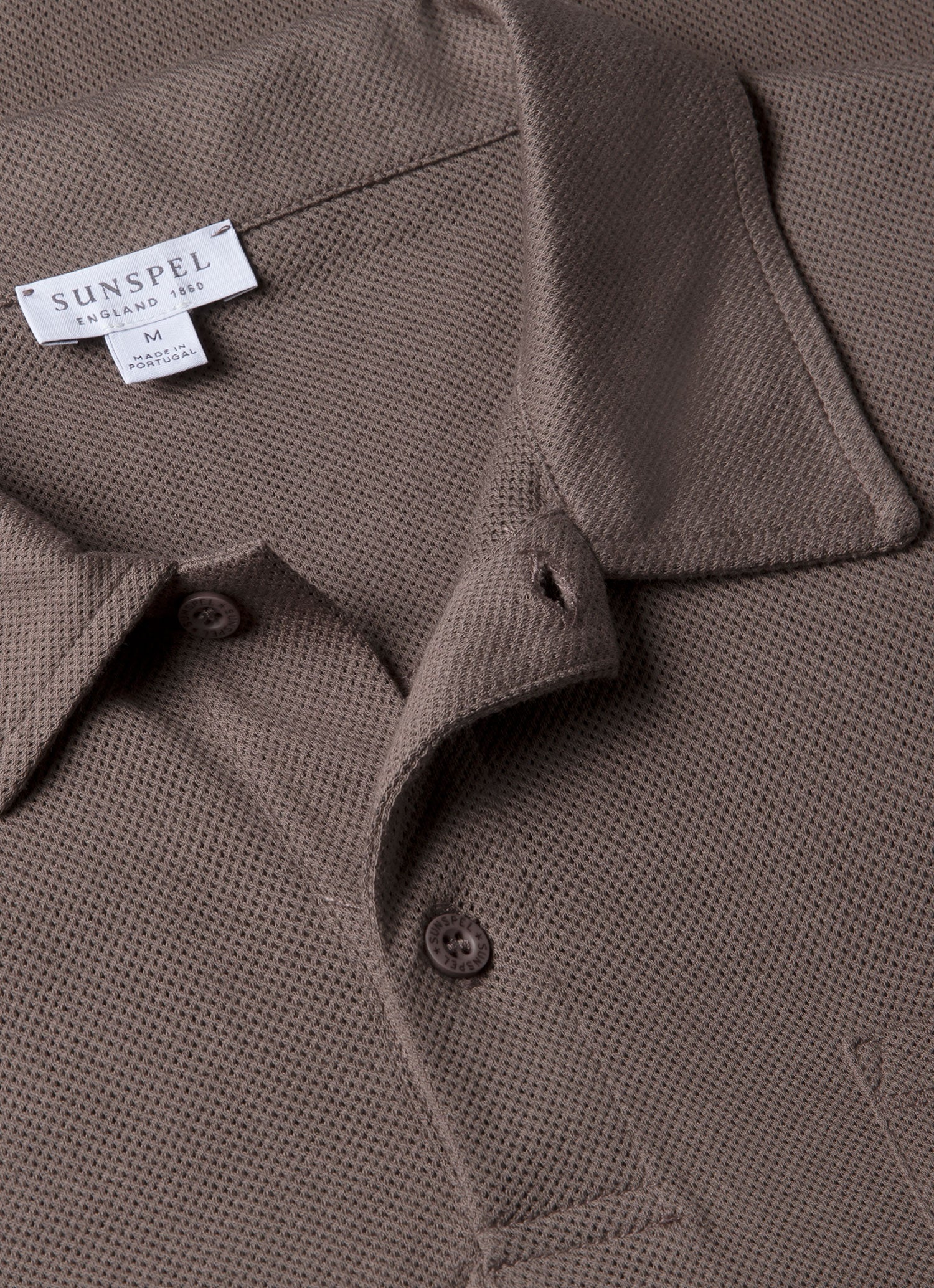 Men's Riviera Polo Shirt in Walnut