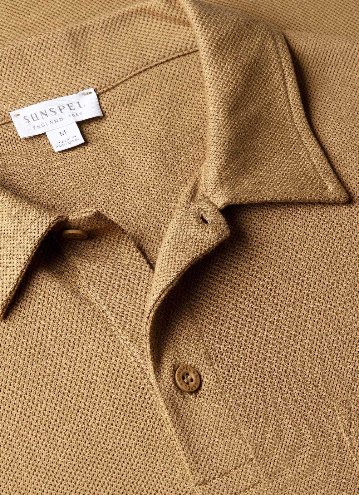Men's Riviera Polo Shirt in Walnut