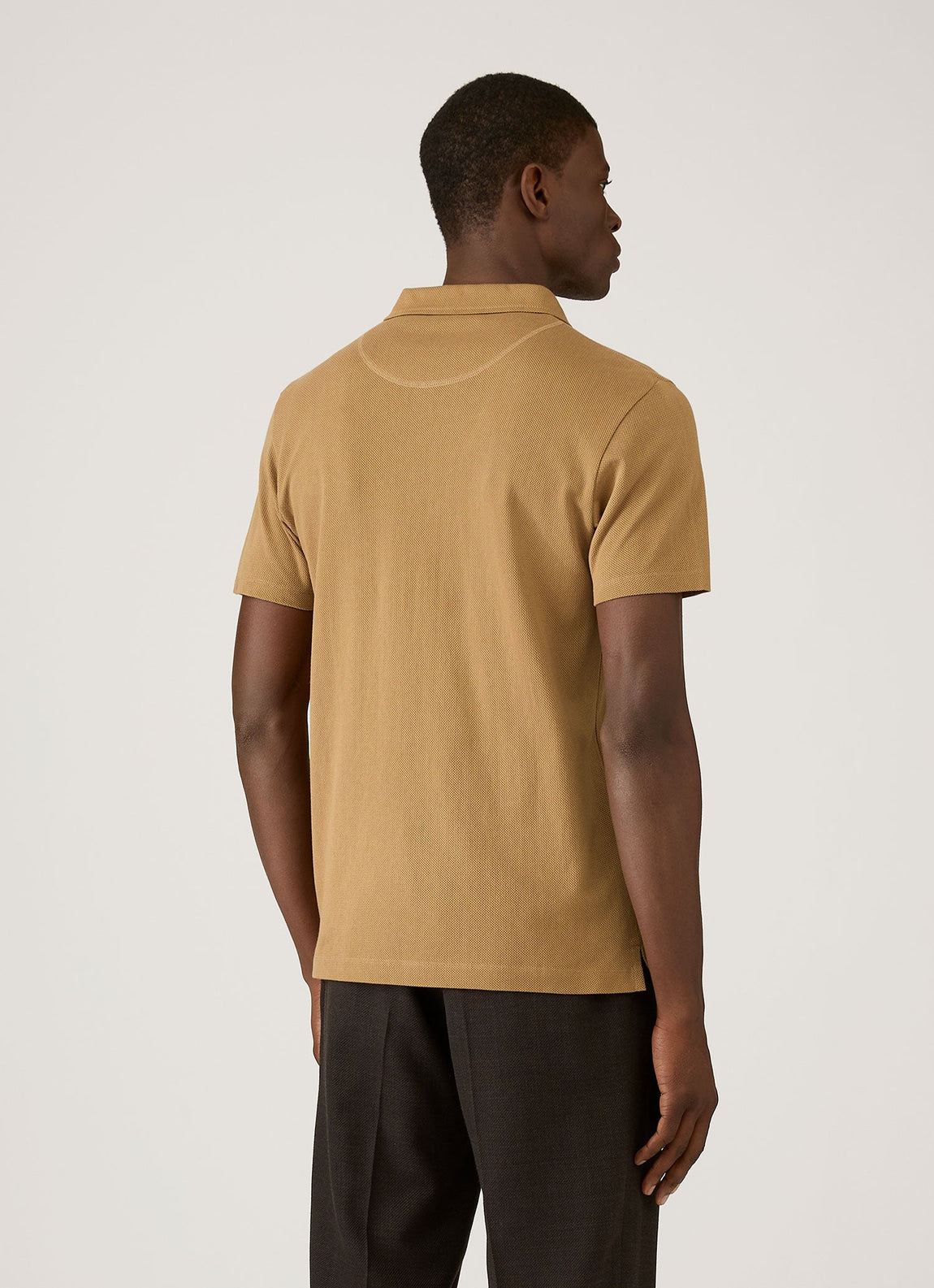 Men's Riviera Polo Shirt in Walnut