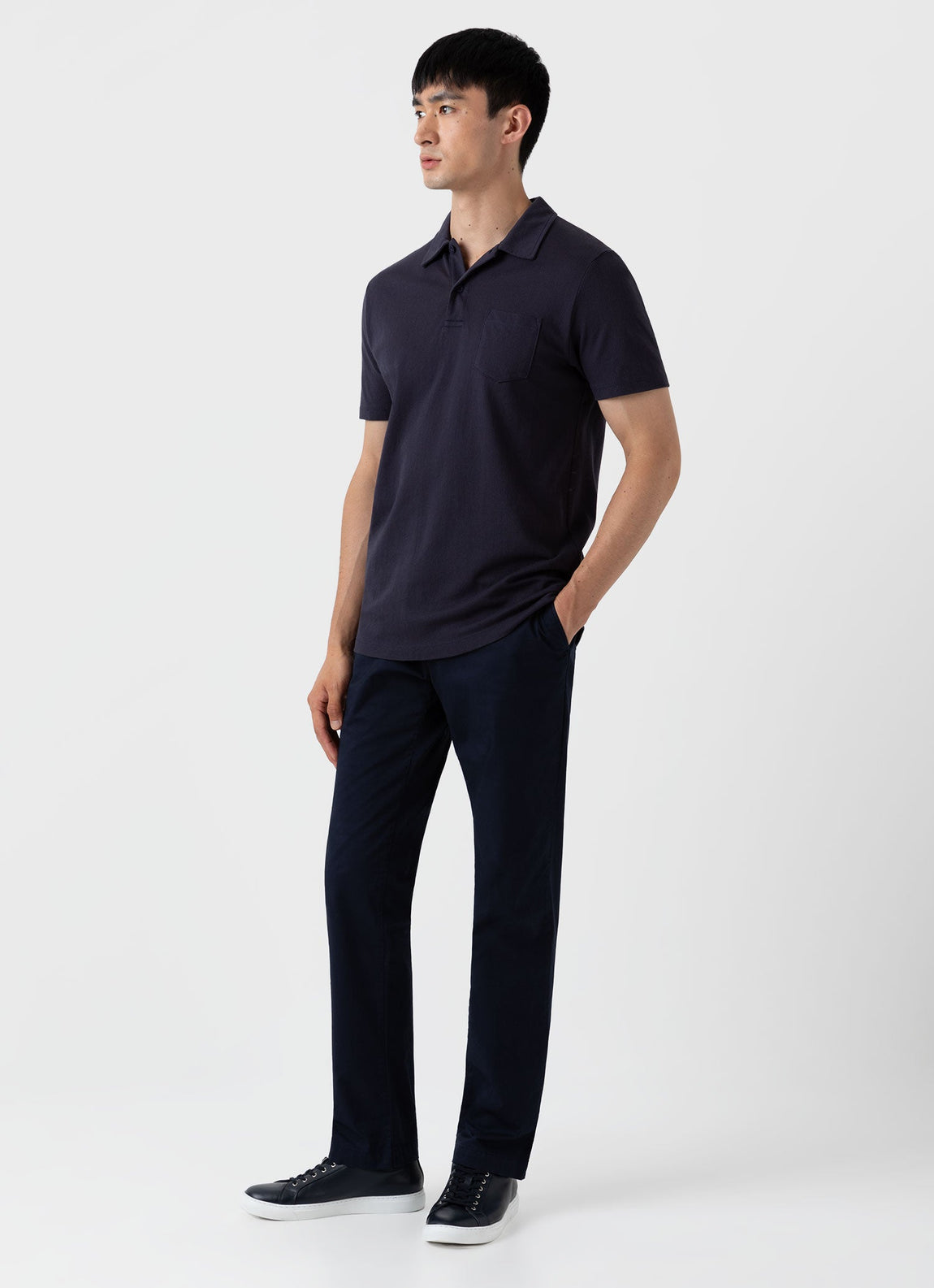 Men's Riviera Polo Shirt in Navy