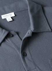 Men's Riviera Polo Shirt in Slate Blue