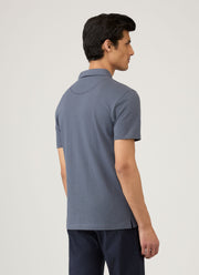 Men's Riviera Polo Shirt in Slate Blue