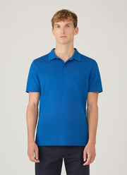 Men's Riviera Polo Shirt in Cobalt