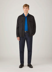 Men's Riviera Polo Shirt in Cobalt