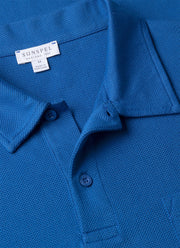 Men's Riviera Polo Shirt in Cobalt