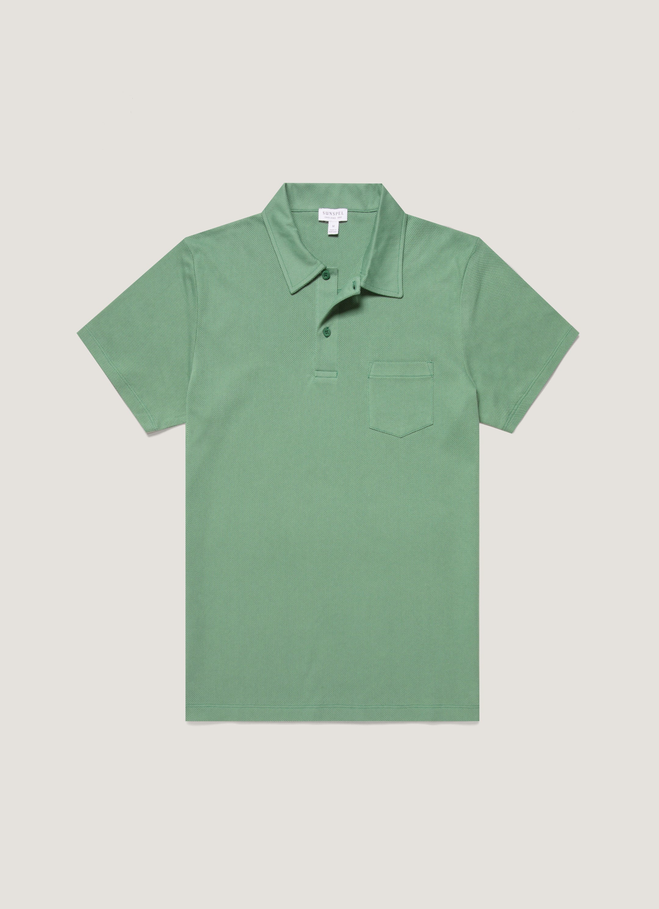 Men's Riviera Polo Shirt in Thyme