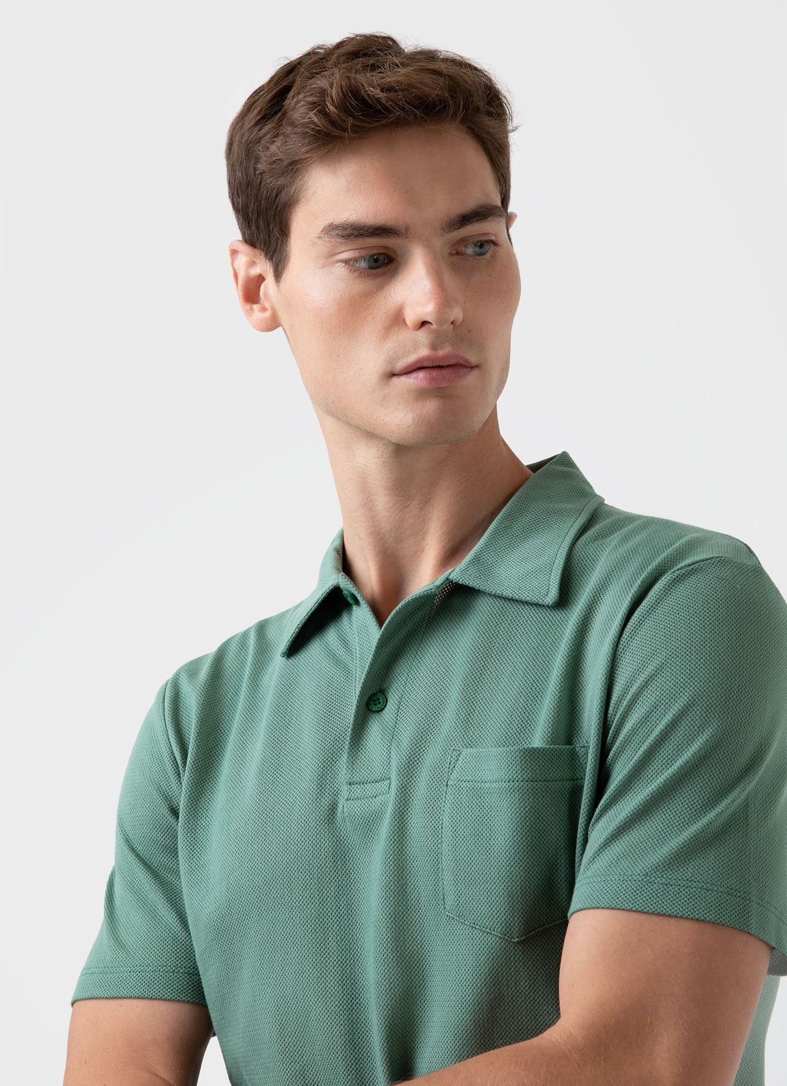 Men's Riviera Polo Shirt in Thyme