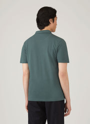 Men's Riviera Polo Shirt in Dark Petrol