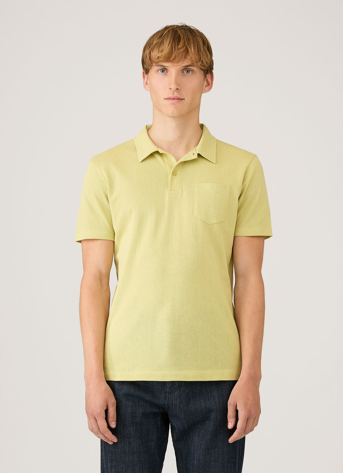 Men's Riviera Polo Shirt in Avocado