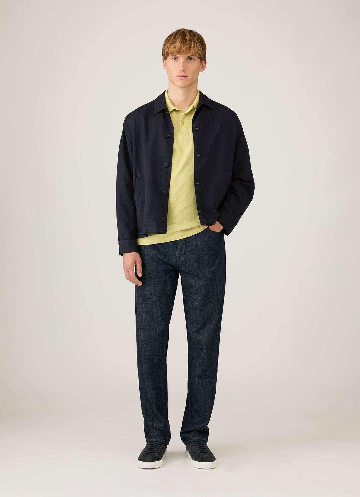 Men's Riviera Polo Shirt in Avocado