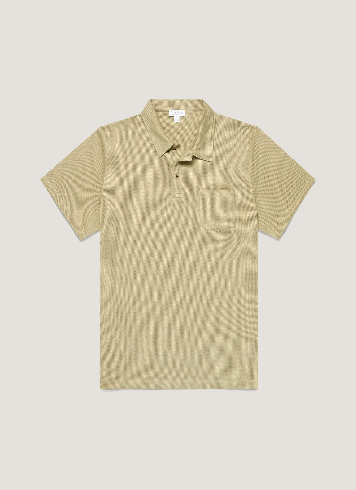 Men's Riviera Polo Shirt in Pistachio