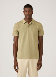 Men's Riviera Polo Shirt in Pistachio