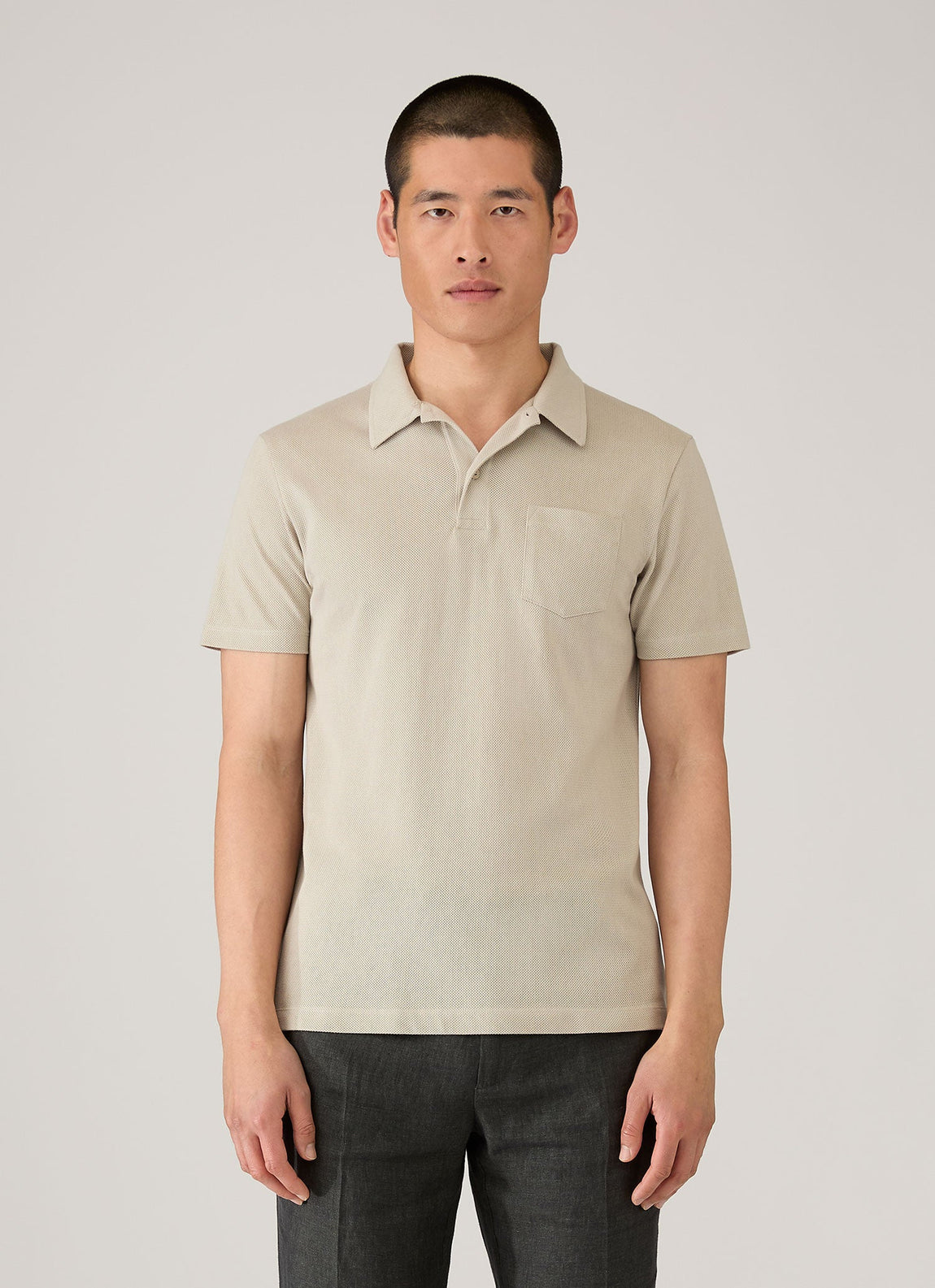 Men's Riviera Polo Shirt in Ash