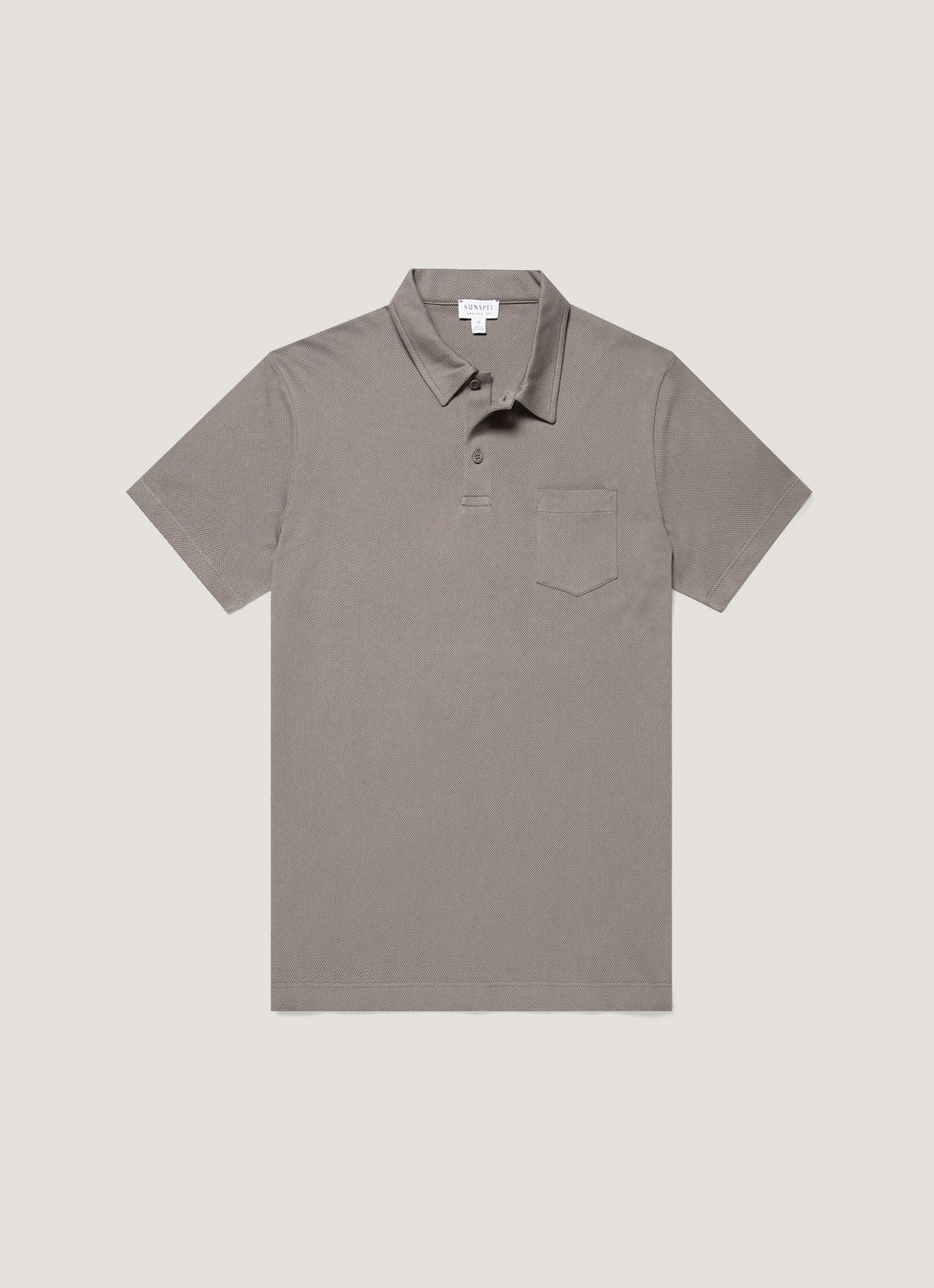 Men's Riviera Polo Shirt in Smoke