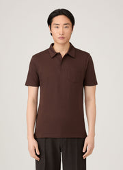 Men's Riviera Polo Shirt in Bakelite