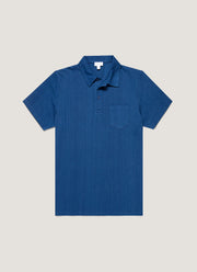 Men's Riviera Polo Shirt in Real Indigo