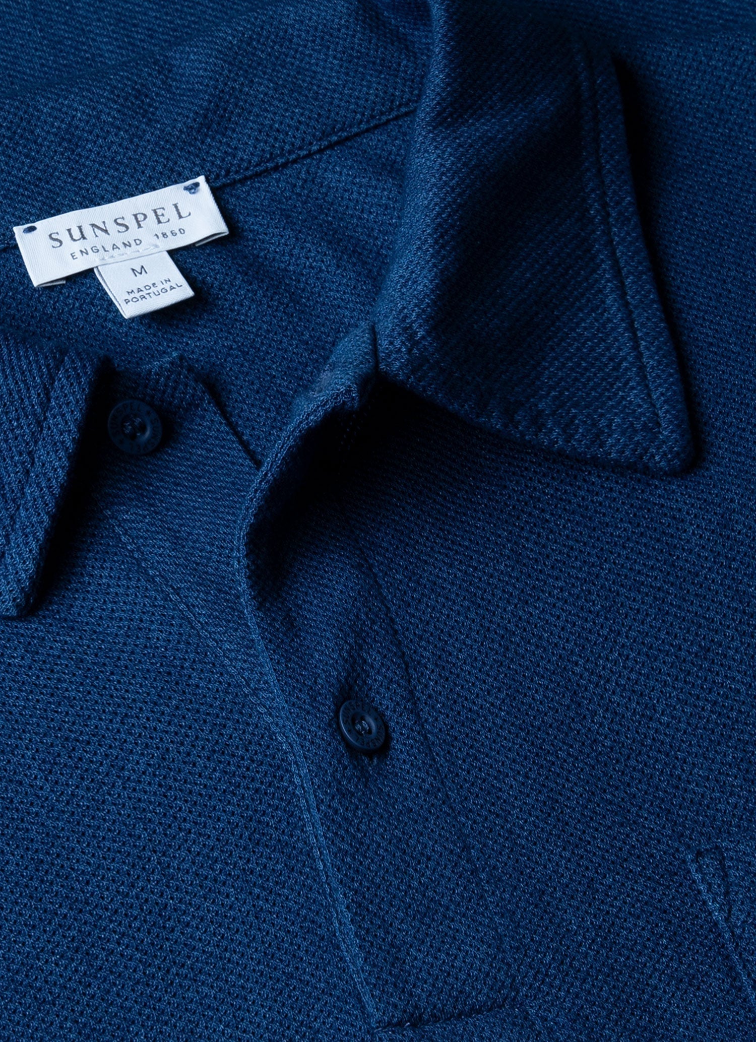 Men's Riviera Polo Shirt in Real Indigo