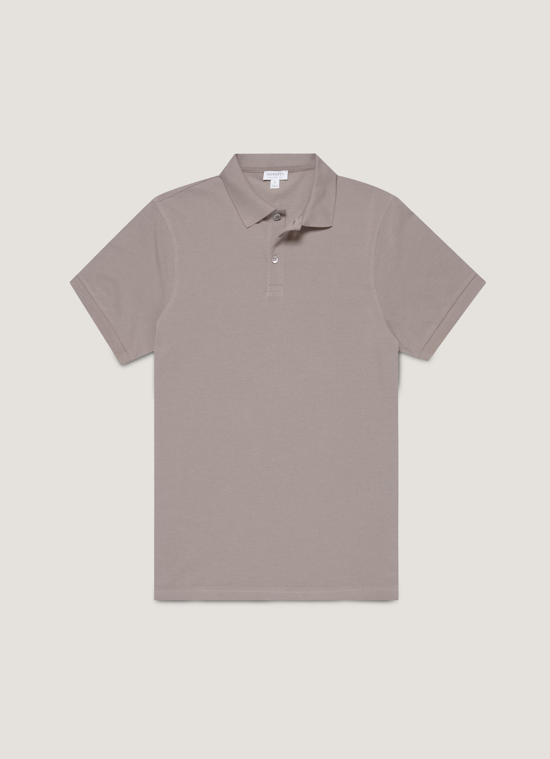 Men's Piqué Polo Shirt in Iron Grey