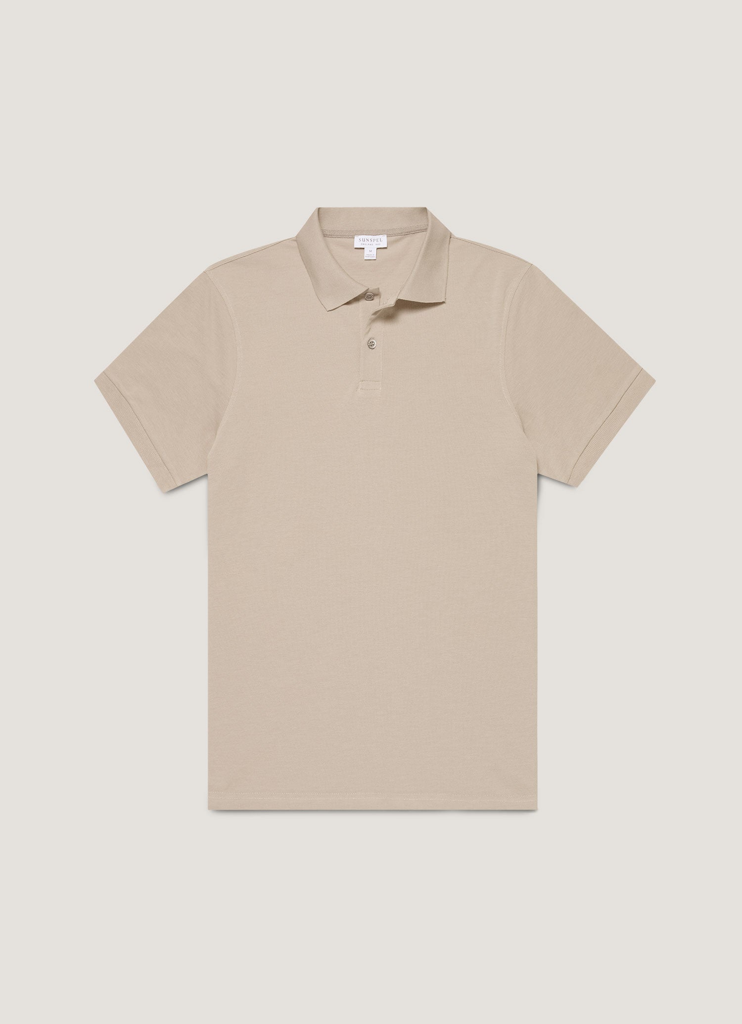 Men's Piqué Polo Shirt in Fog